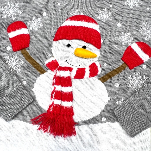 •⛄️|•LOVE ALWAYS•| Cute or Winter Snowman Sweater☃️🎄 - Picture 2 of 8